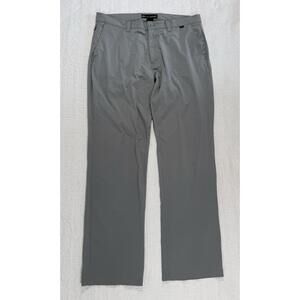 Travis Mathew Pants Mens 36x32 Gray Golf Casual Performance Stretch Lightweight